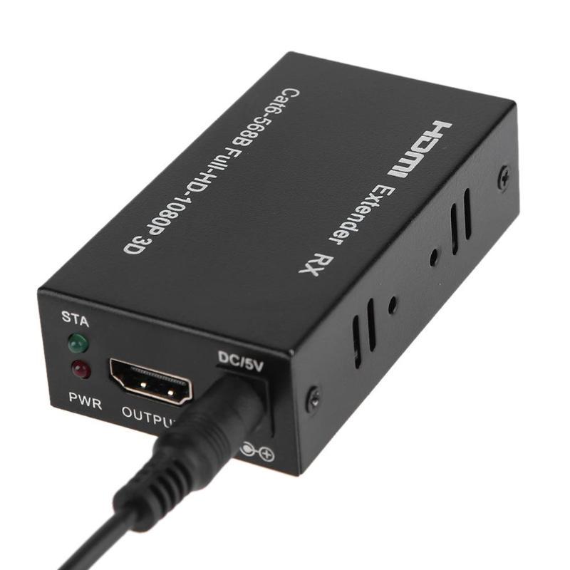 HDMI Εxtender Μέσω Καλωδίου Προέκταση HDMI Εxtender Μέσω Καλωδίου UTP CAT6 Full HD 1080p & 3D έως 60 μέτραCAT6 Full HD 1080p & 3D έως 60 μέτρα